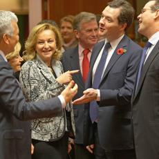Finanzministerin Fekter beim ECOFIN-Gipfel in Brüssel 071111