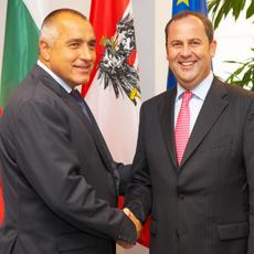 Finanzminister Pröll trifft bulg. Premier Borissov 200710